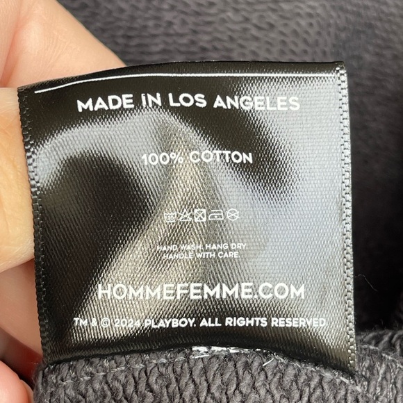 Homme + Femme x Playboy hoodie size medium - Picture 11 of 11